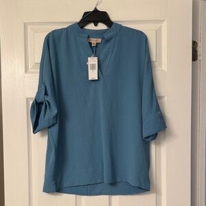 Philosophy Teal Women's Blouse